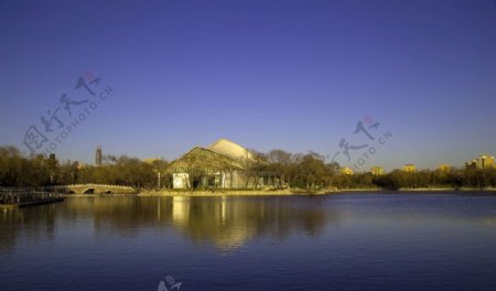 北京龙潭湖公园风景