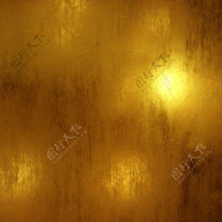 金属划痕纹理锈蚀黄金金箔背景