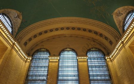 大中央车站的天花板
