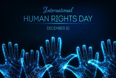 人权日背景