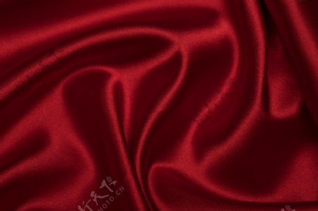 红色丝绸绸缎