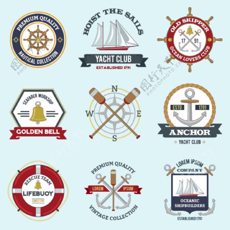 帆船俱乐部logo