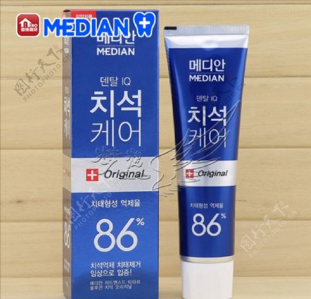 韩国麦迪安86防结石牙膏