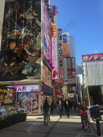 日本动漫街道