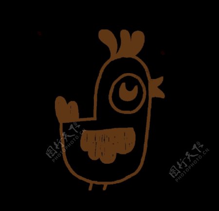 鸡母鸡母鸡插图母鸡绘画