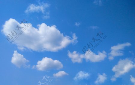 清新壁纸天空蓝天白云