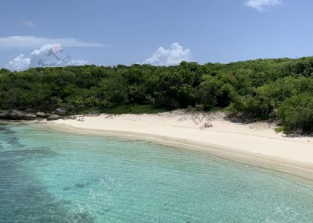 安提瓜海滩加勒比海