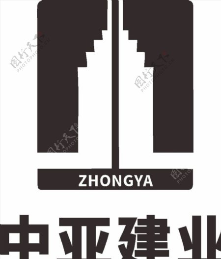 中亚建业LOGO标志商标