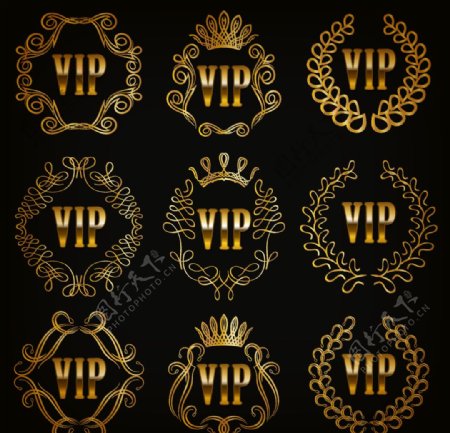 VIP徽标合集