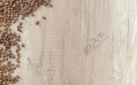 木板咖啡豆