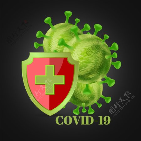COVID19冠状病毒宣传海报