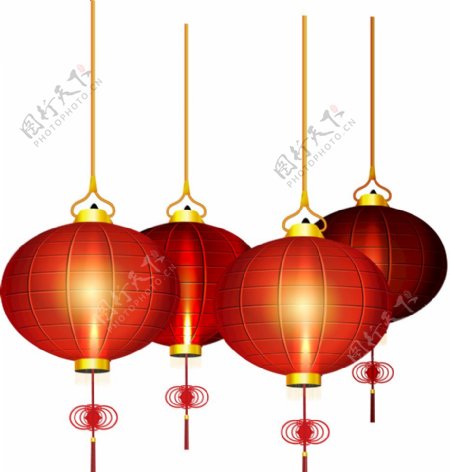 中国风传统节日手绘彩绘灯笼