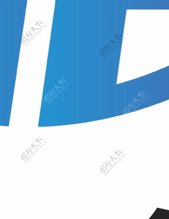 科技公司TF字母变形logo
