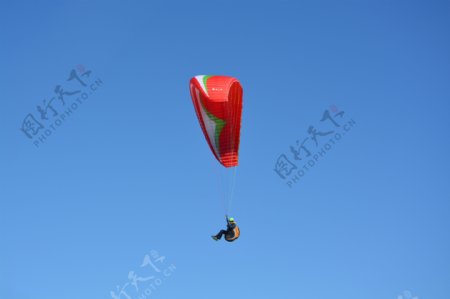 滑翔伞跳伞飞行