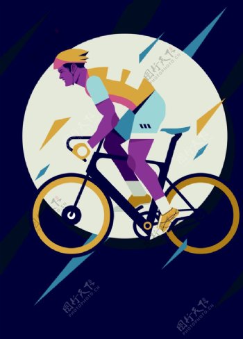 自行车运动漫画