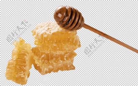 蜂蜜美食食物食材海报素材