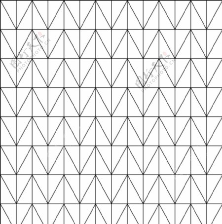 黑白直角三角形拼接线条图案背景图片