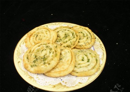 广式葱油饼