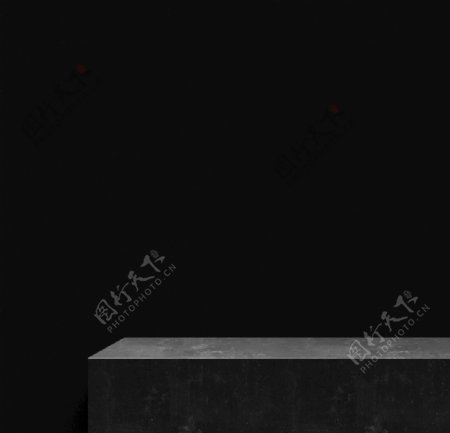 黑色水泥桌面背景图片
