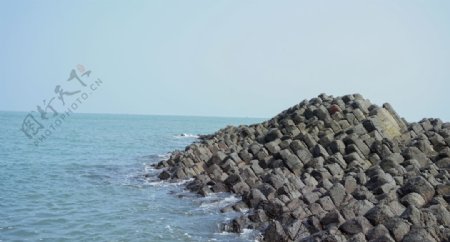 海边石头