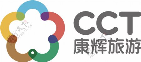 康辉旅游logo