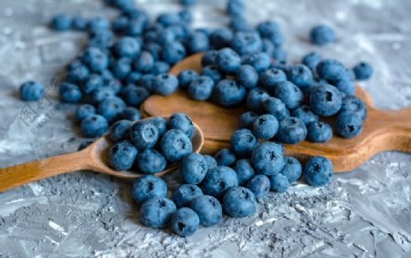 蓝莓水果食物美食背景图片