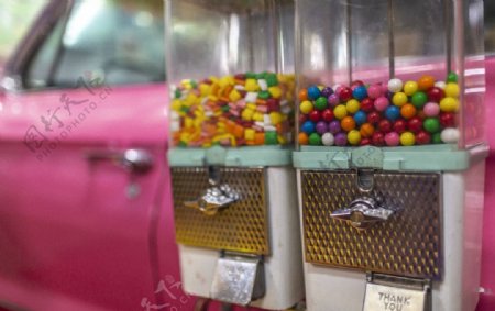 摇摆机糖果机机器商店背景素材图片