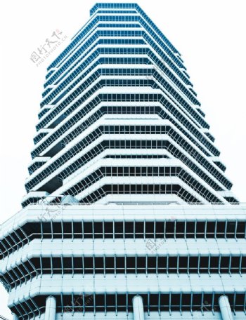 企业大楼建筑高楼背景素材图片