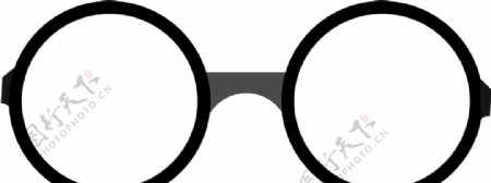 眼镜图标矢量素材图片