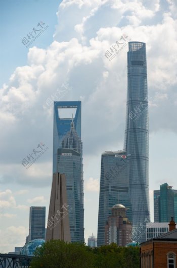 陆家嘴上海大厦环球金融中心金茂图片