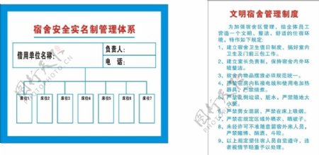 宿舍制度图片