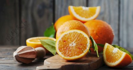 橙子甜橙水果摄影图片