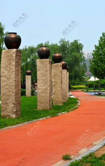 北京国际雕塑公园图片
