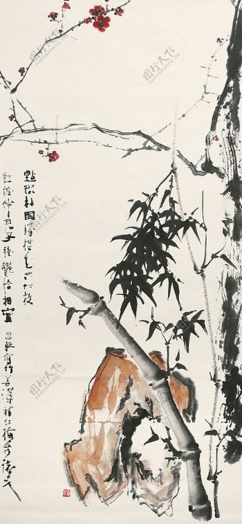 中国山水字画图片