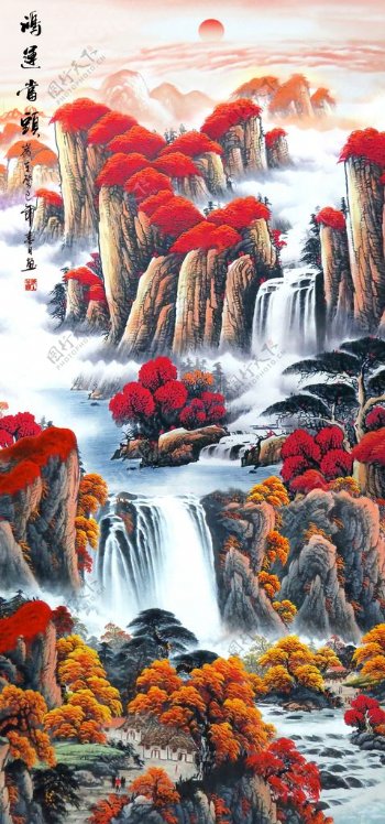 红江山图片