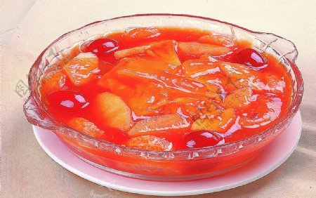 家常菜鲜果芦荟图片