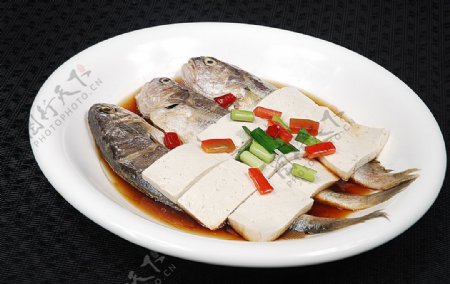 豫菜黄鱼烧豆腐图片