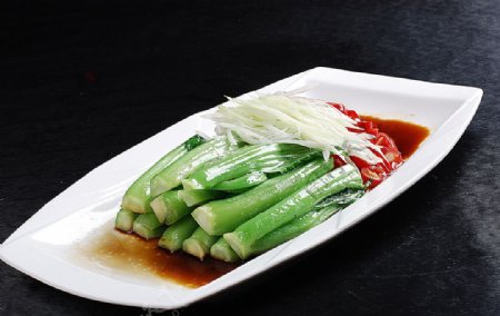 豫菜鲜椒菜胆图片