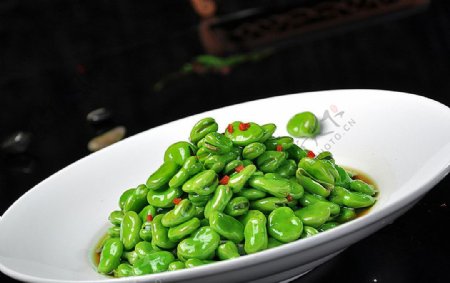 北京菜蚕豆图片