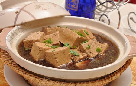 北京菜黑豆腐图片