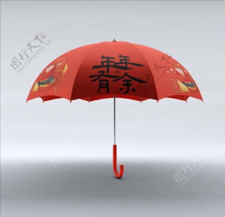 雨伞样机图片