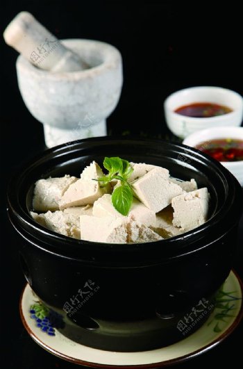 南北热菜鸡汁老豆腐图片