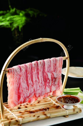 浙菜碳烧架子肉图片
