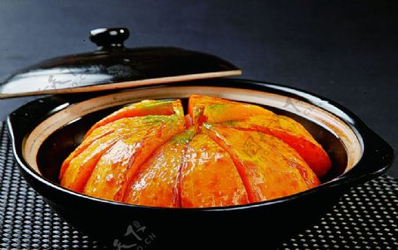 浙菜香芋烤金瓜图片