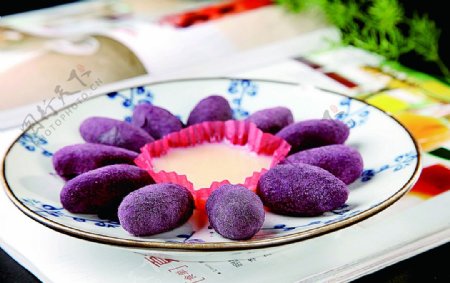浙菜小紫薯图片