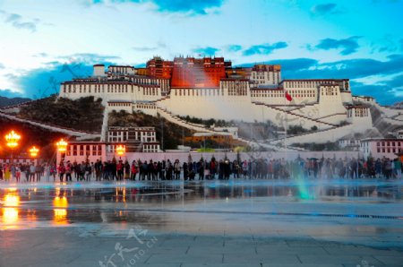 西藏拉萨建筑图片