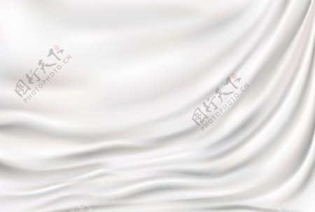 白色丝绸背景图片