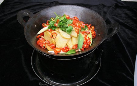 干锅土豆图片