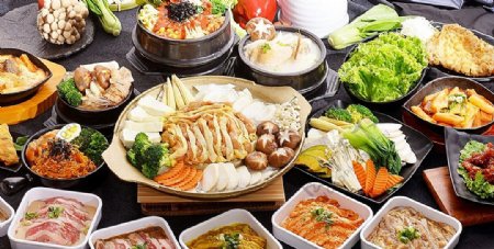 日韩料理烤肉图片