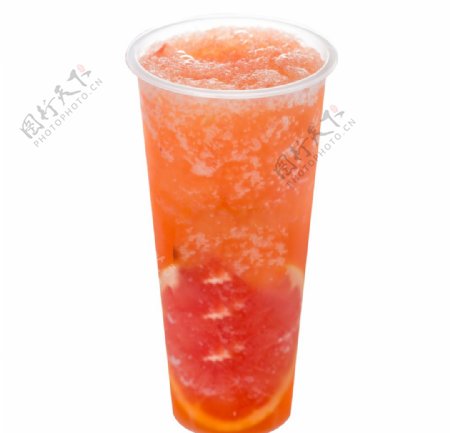 红柚冰沙图片